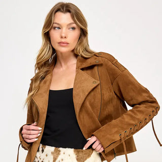 Stevens Lace Up Jacket