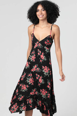 Midnight Rose Slip Dress