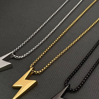 TCB Lightning Bolt Necklace